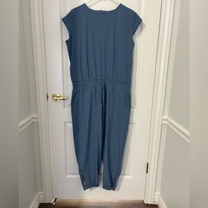 Albion Blue cap-sleeve jumpsuit size XL